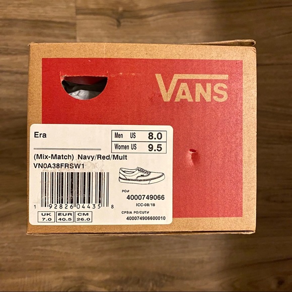 🔴NEW🔵 Vans Era “Mix Match” - Picture 7 of 8